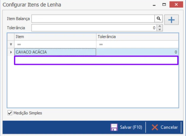 Dunamis/Maxicon Balança/MB > 1. Configuração Itens de Lenha > image (13).png